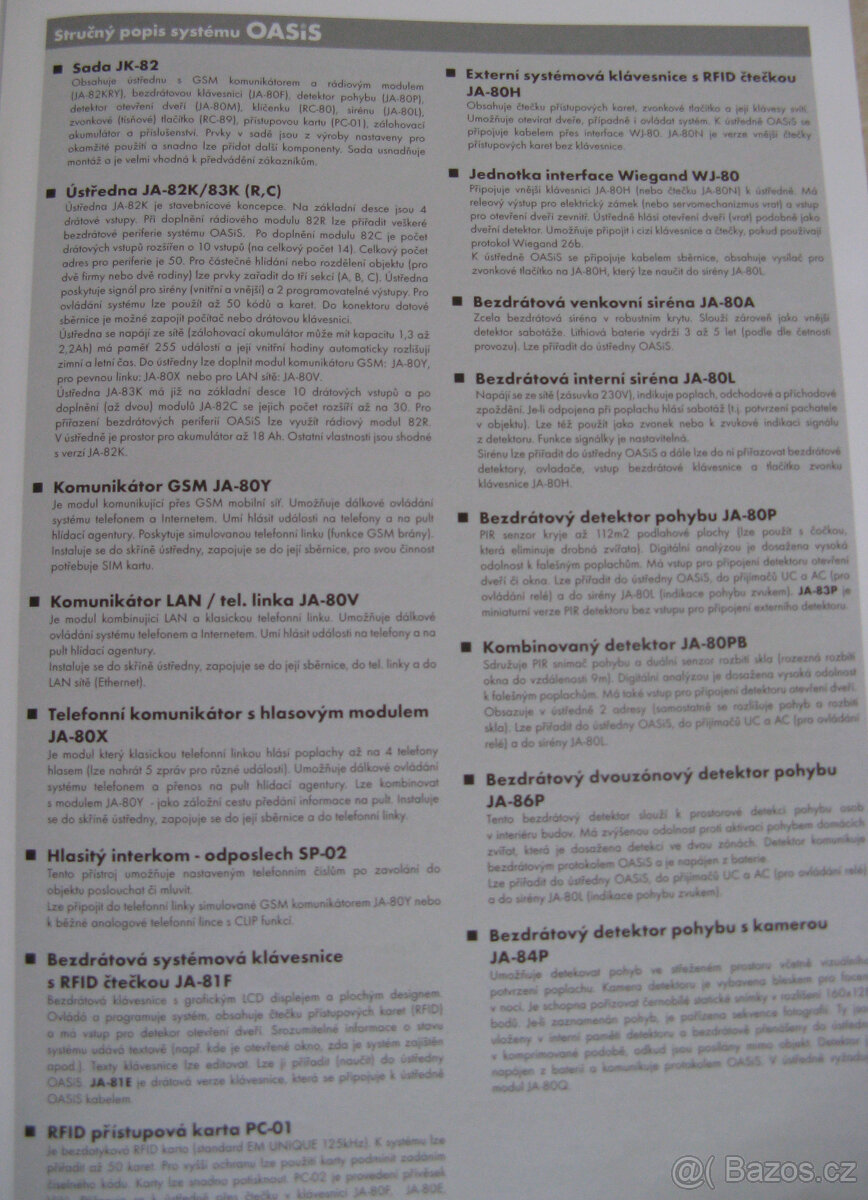 katalog Jablotron Oasis - 2