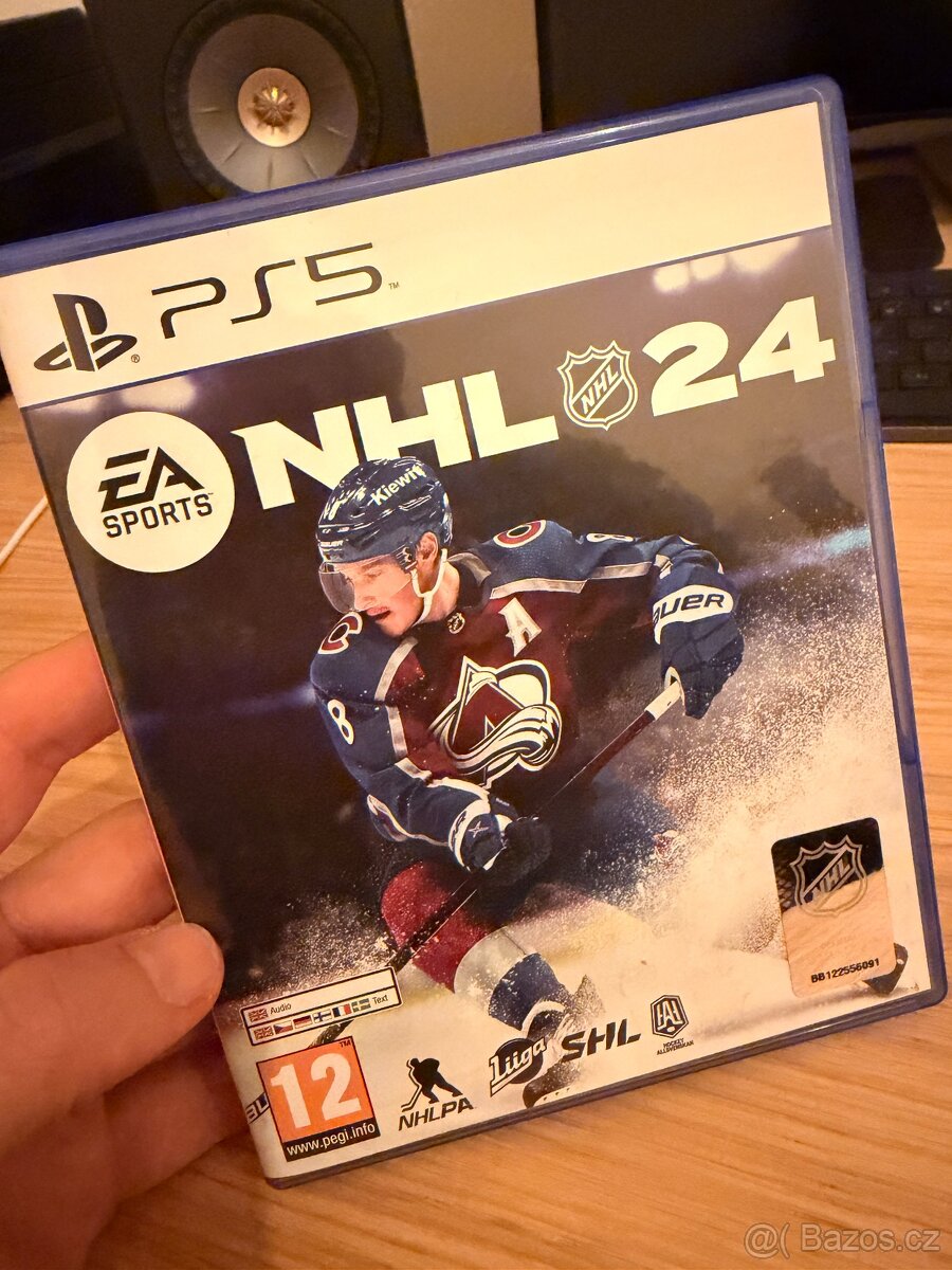 Prodám FC24 a NHL24 na PS5 - 2