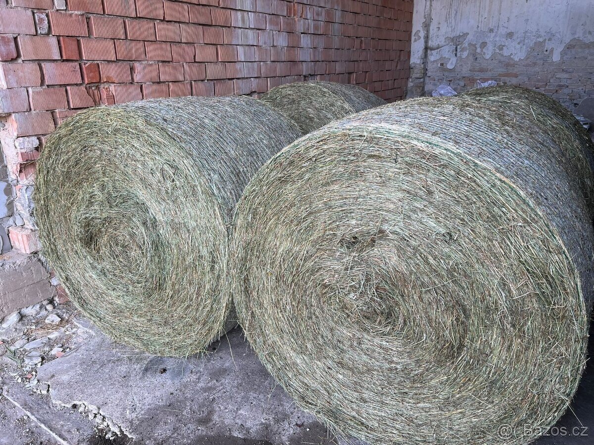 Seno luční a vojtěškové - 2