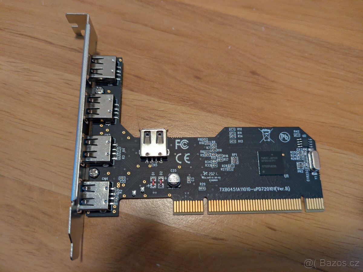 LANBERG 5 Ports PCI to USB 2.0 Expasion Card - 2