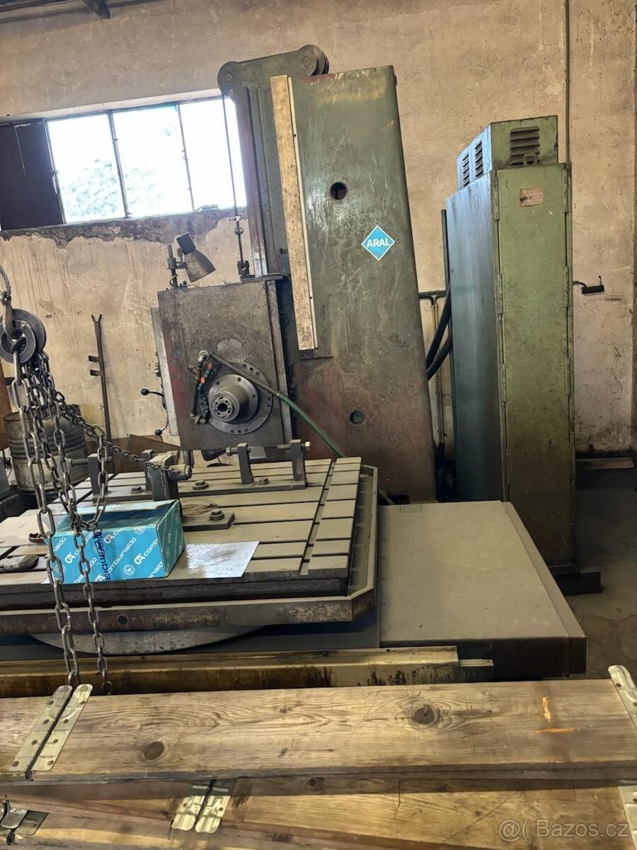 Horizontální vyvrtávačka TOS WHN 9B 1975 (7220) - 2