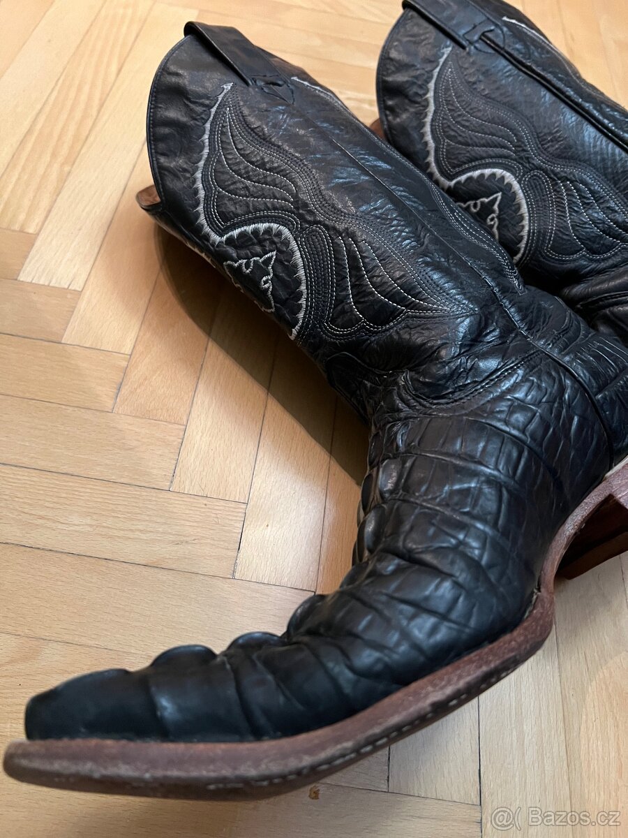 Cowboys Krokodyli boty CACTUS JACKS US10 (43) - 2