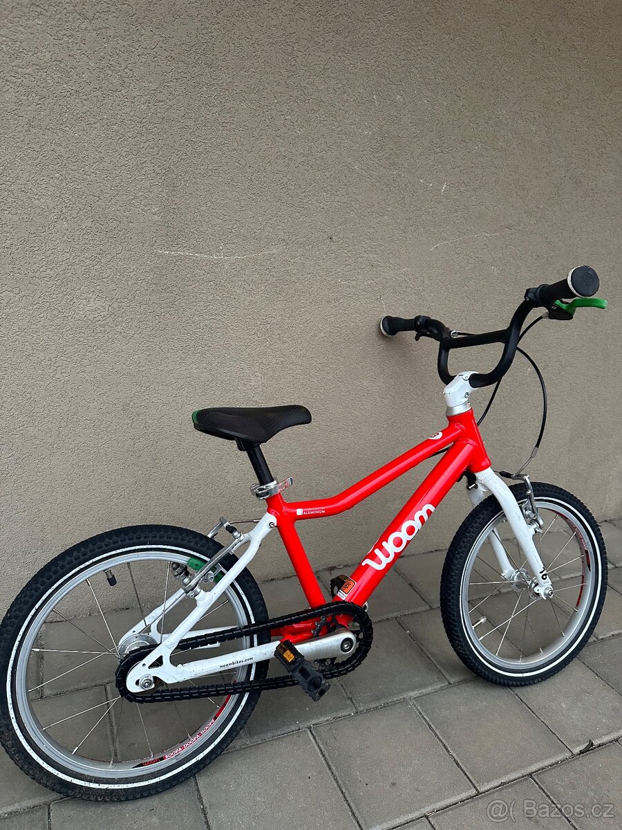 Woom 3 červená, 16” - 2