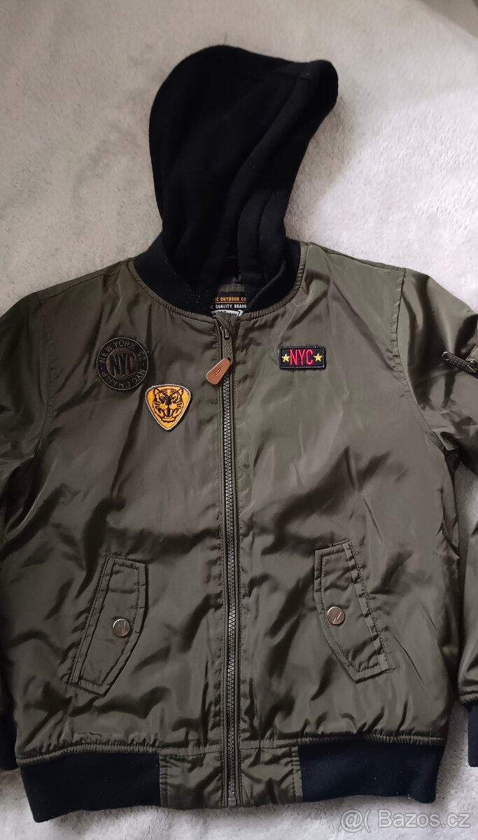 Chlapecká boomber bunda vel. 164 - 2