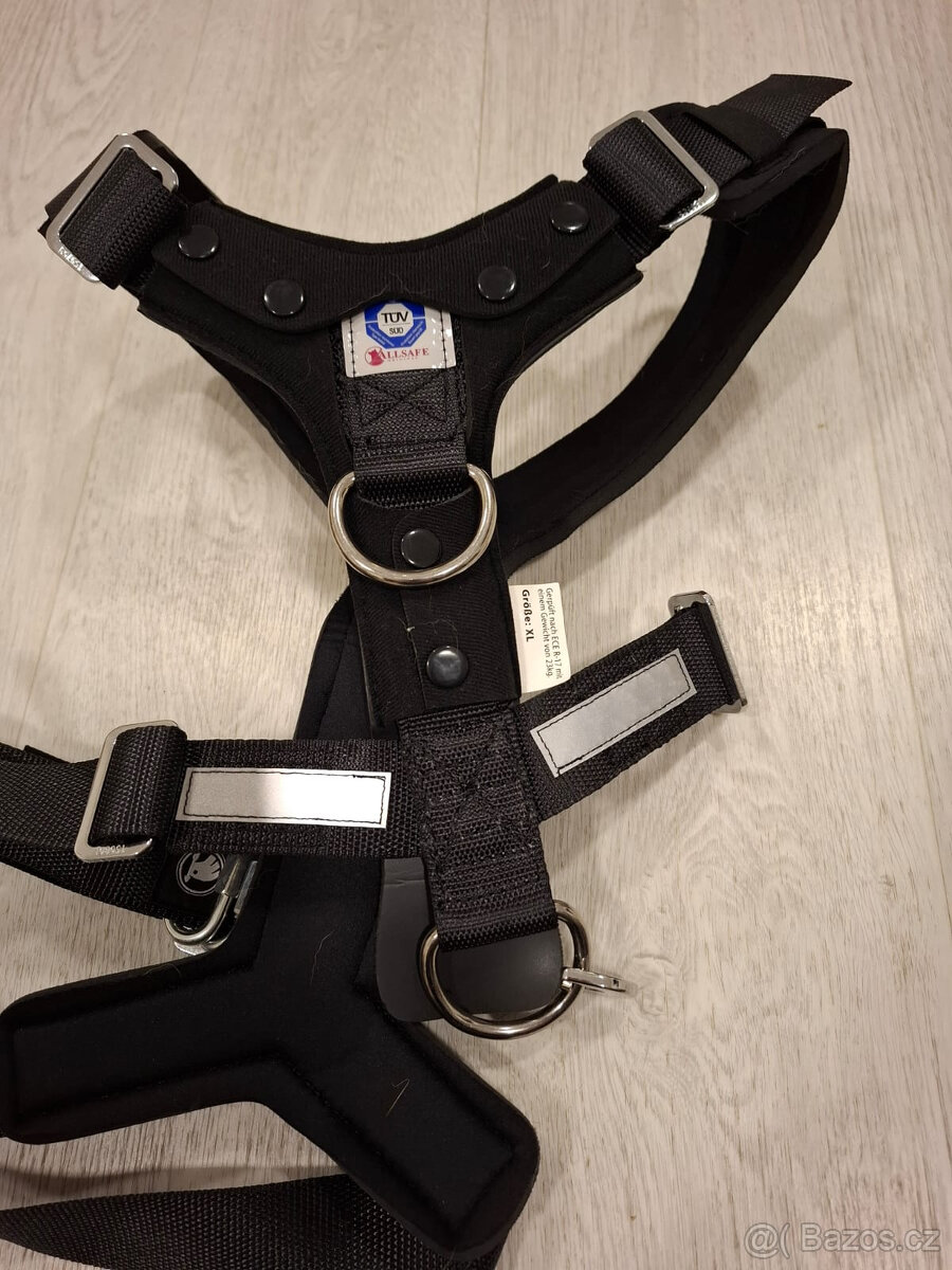Bezpečnostní pás/postroj pro psy - XL - 2