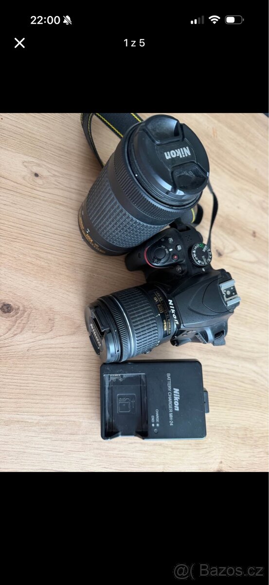 Nikon d3400 zrcadlovka + objektiv - 2