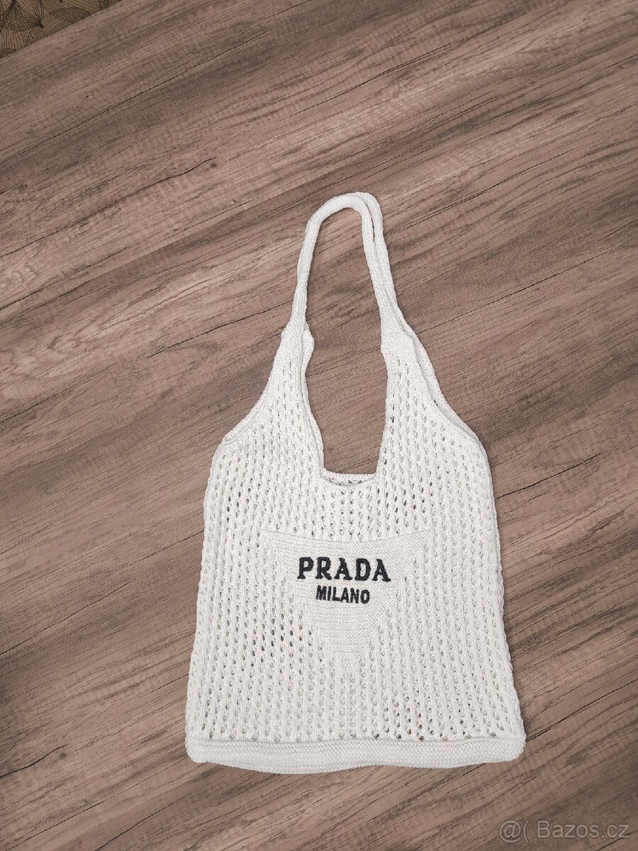 Síťovka Prada bílá - 2
