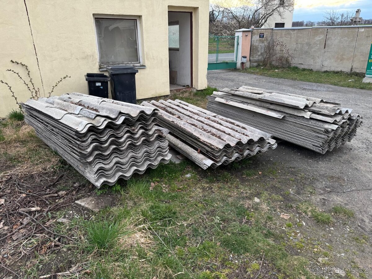 Prodám azbestové krytiny za ODVOZ - 2