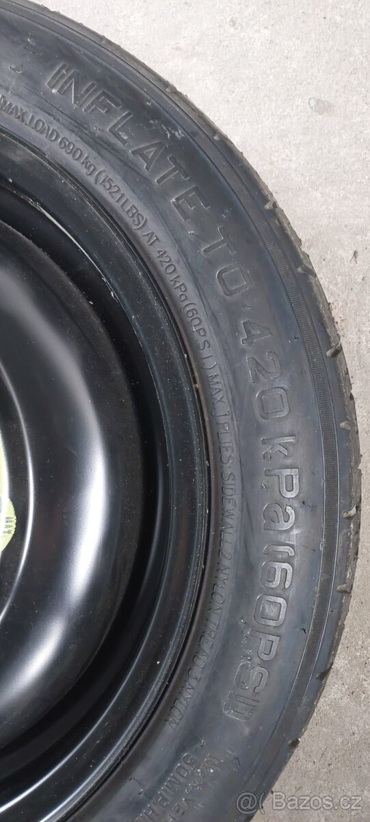 Dojezdová rezerva Hyundai Kia 15" - 2