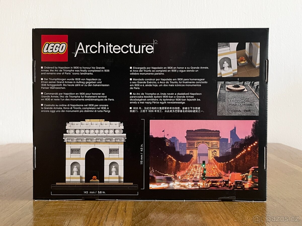 nové Lego Architecture 21036 Vítězný oblouk - 2