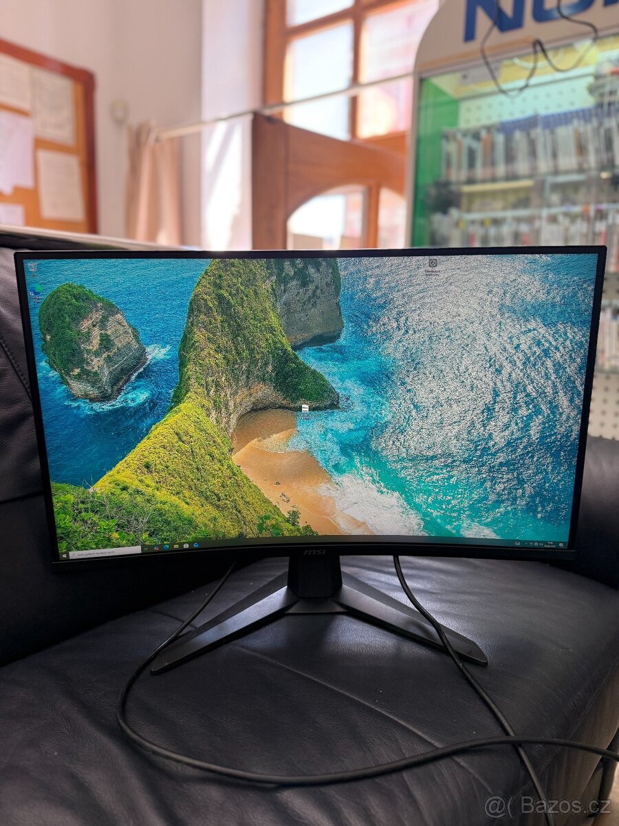 Monitor LCD 27" MSI, DOKLAD, ZÁRUKA, super stav - 2