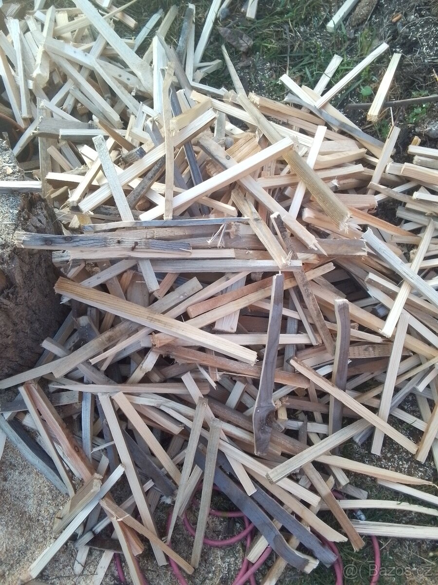 Třísky suché na roztop - 2