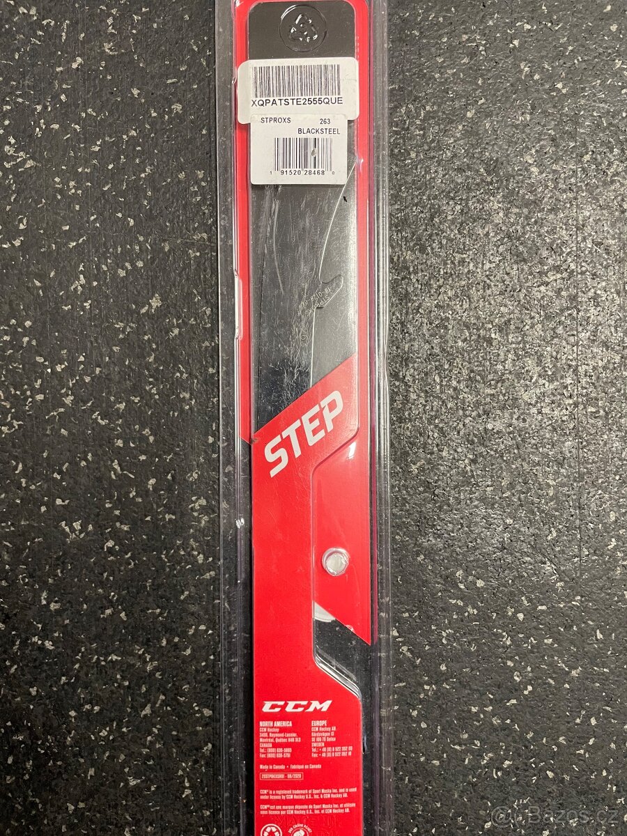 Nové hokejové nože CCM step blacksteel - 2
