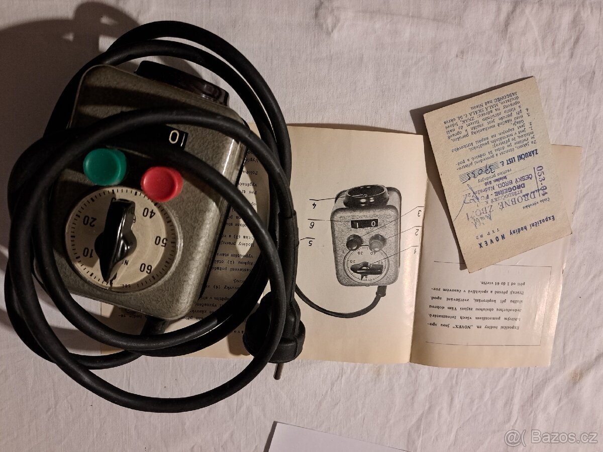 Expoziční hodiny NOVEX typ B-2. PRODÁNO - 2