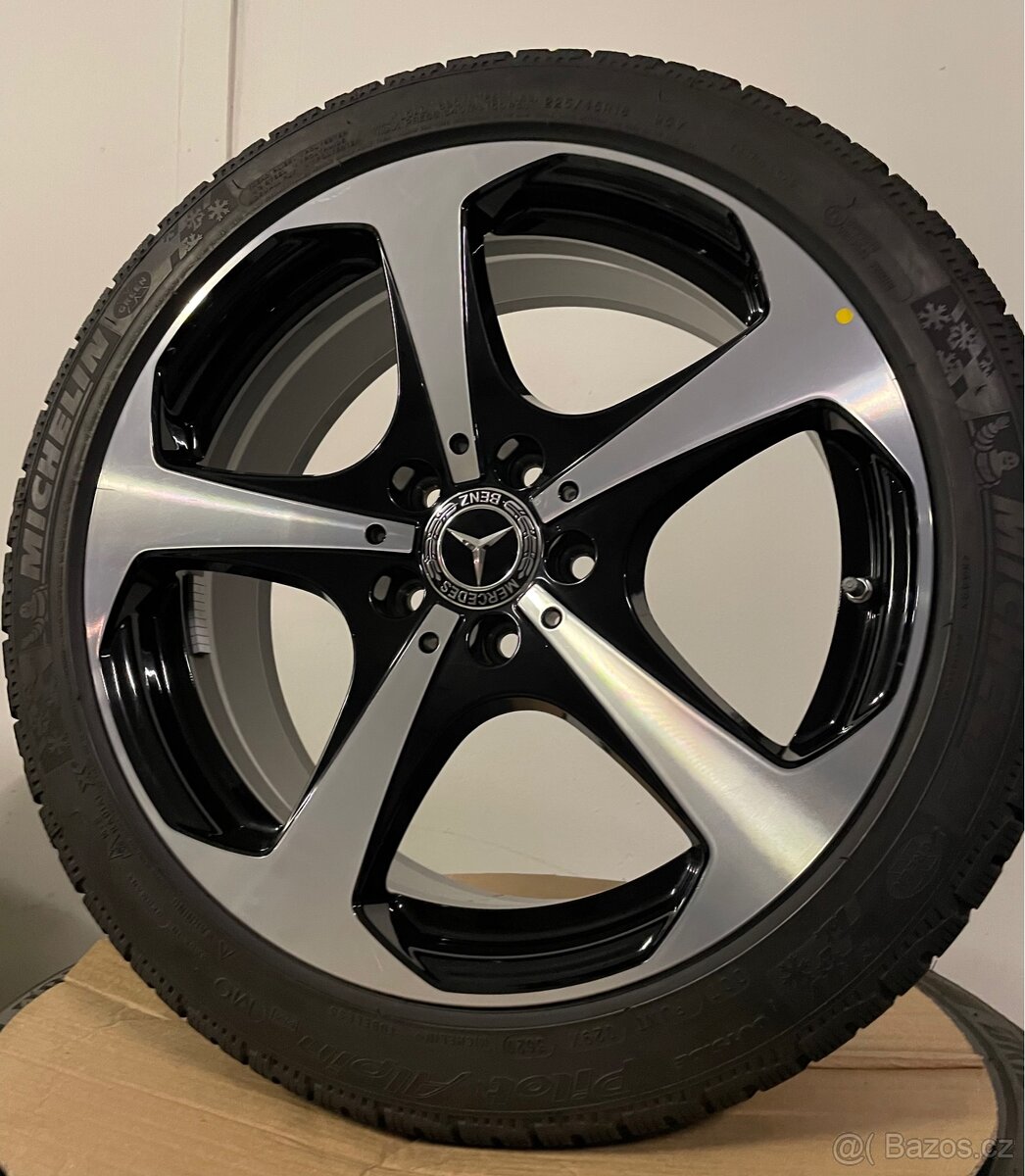 Original zimni alu kola Mercedes C r18 W205 S205 98% - 2