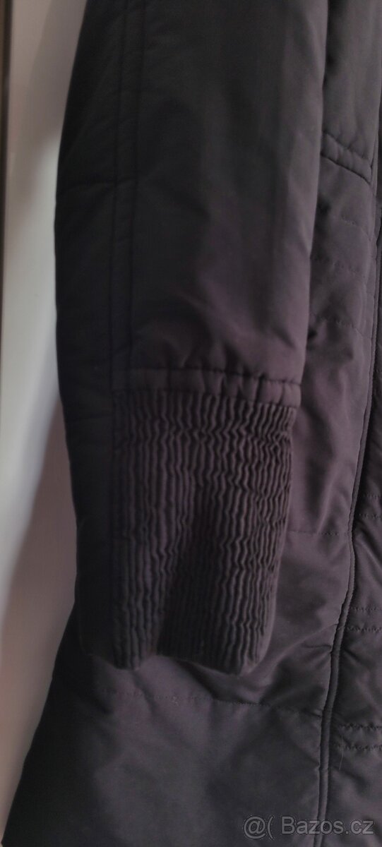 Dámská černá bunda/kabát Blue Flame vel. 40 - 2