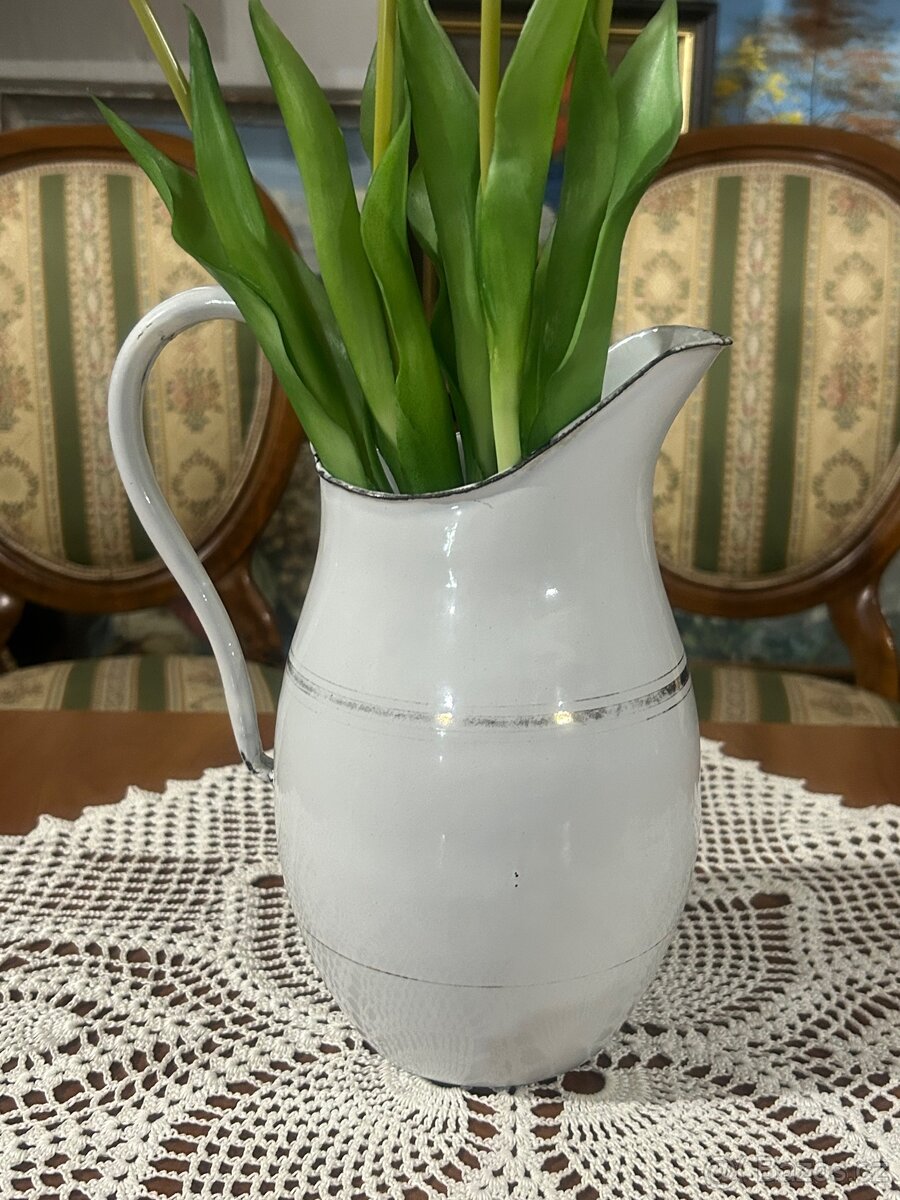 Starý smaltovaný džbán - 2