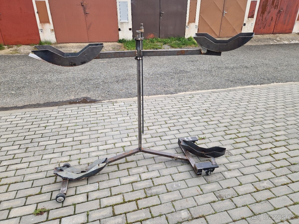 Simson enduro- stojan pro dvě motorky - 2