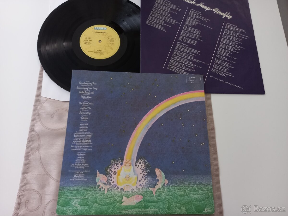 URIAH HEEP „Firefly“ /Bronze 1977/ top stav,/john Lawto - 2