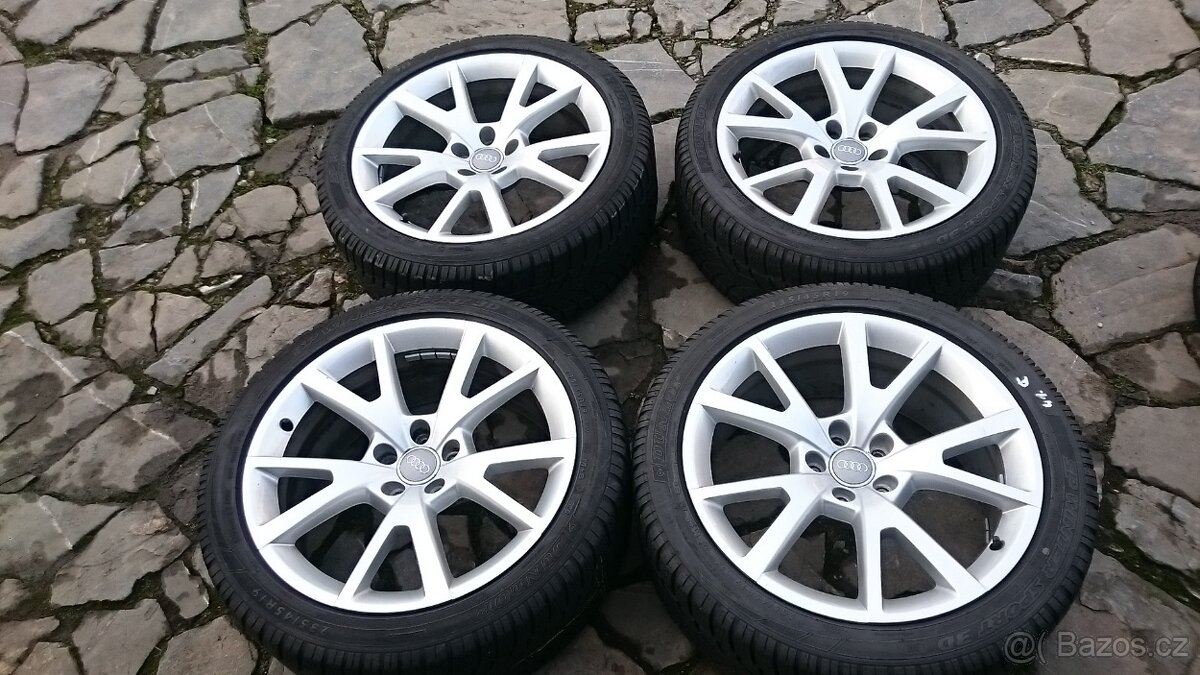 ORIGINÁL al kola 19 5x112 na AUDI A6 A7 A8 + zimní - 2