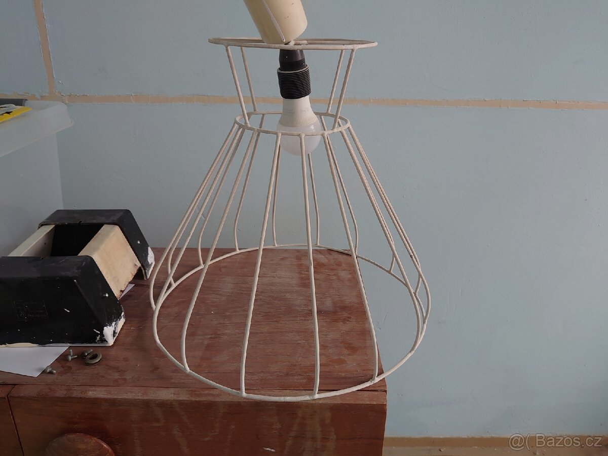 Dráty opletený lustr - 2