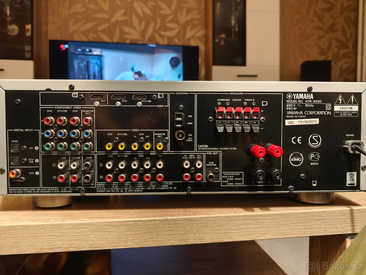 Prodám receiver Yamaha HTR 6230 - 2