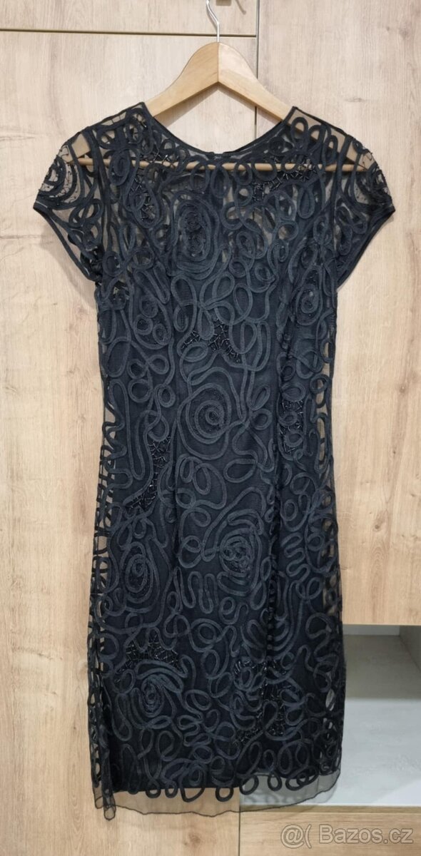 Černé šaty vel.38 (S) - 2