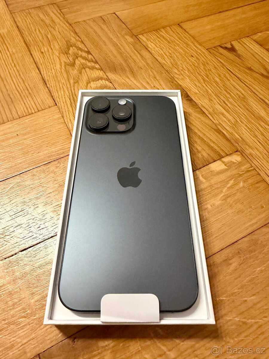 iPhone 16 PRO MAX Black Titanium + MagSafe kryty TOP - 2
