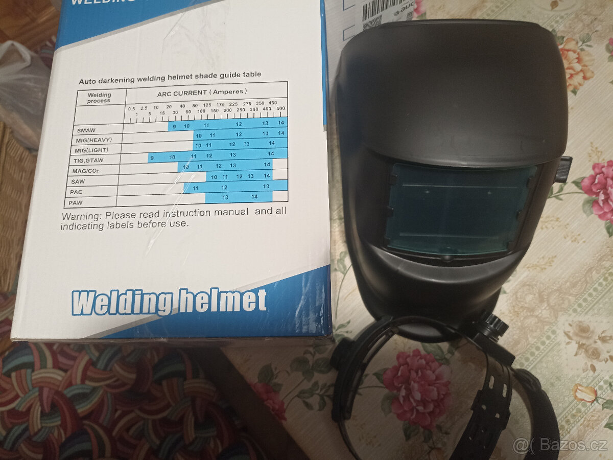 Svářečská samostmívací kukla NOVÁ - 2