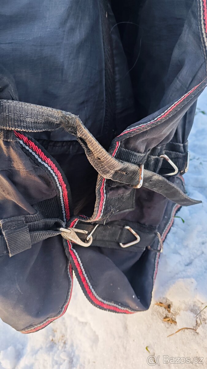 Deka pony podšitá fleesem 125cm - 2