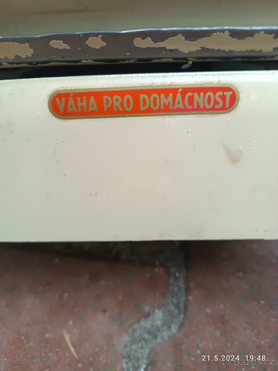 stará váha retro - 2