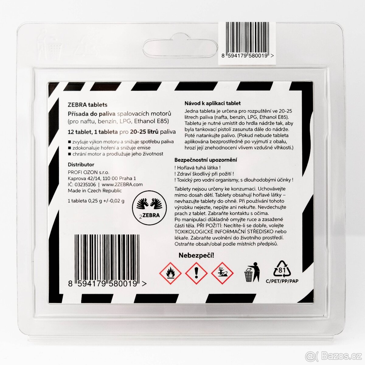 Aditivum do paliva ve formě tablet (použitelné i do LPG) - 2