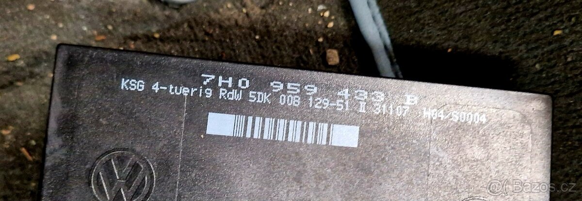 Komfortní jednotka VW T5 - 2