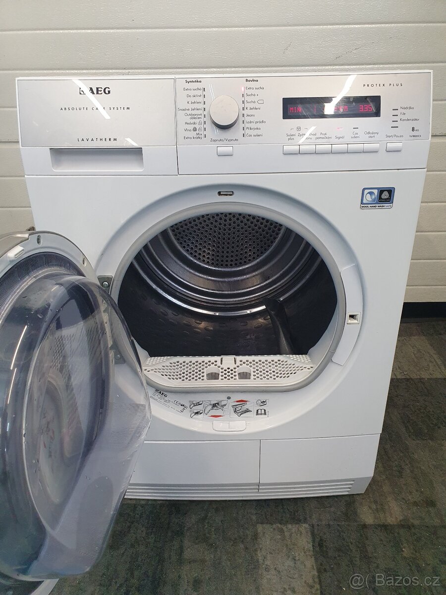 Sušička AEG T76788IHCS A++ - 2