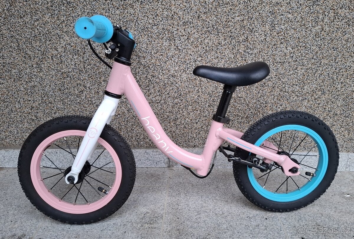 Odrážedlo Beany Zero 12" růžové - 2