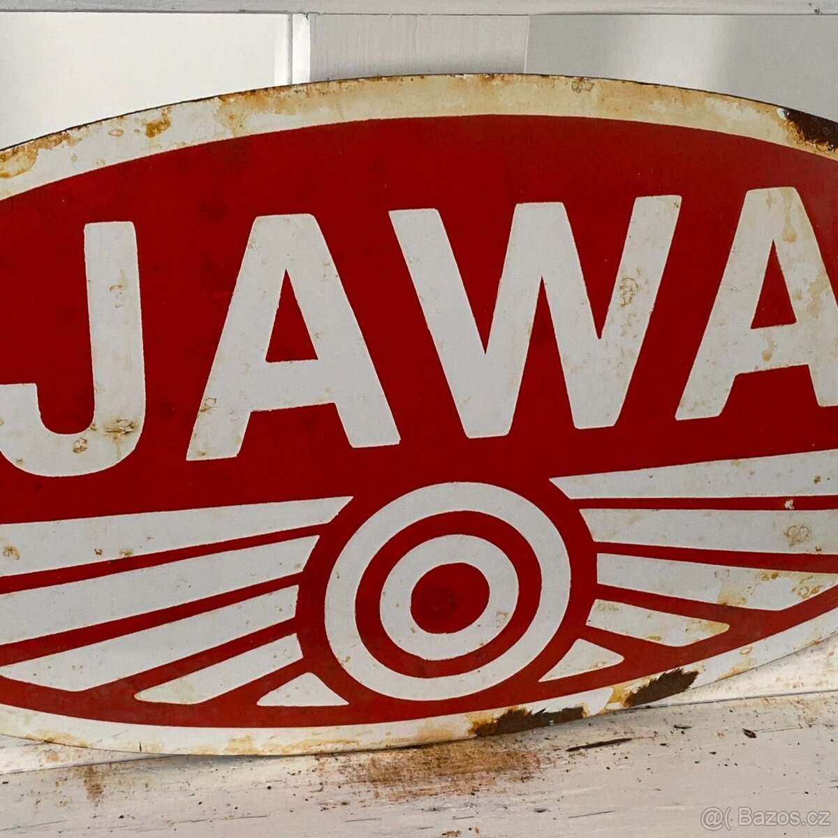 Smaltovaná cedule JAWA - 2