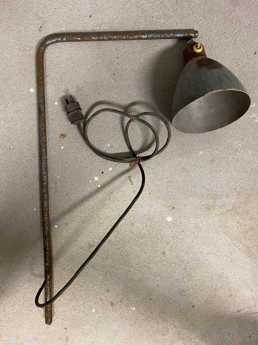 Retro dílenské lampy - 2