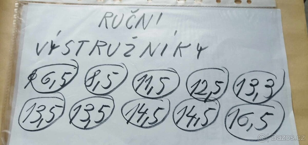 Ruční výstružníky Ø 6.5-16.5mm - 2