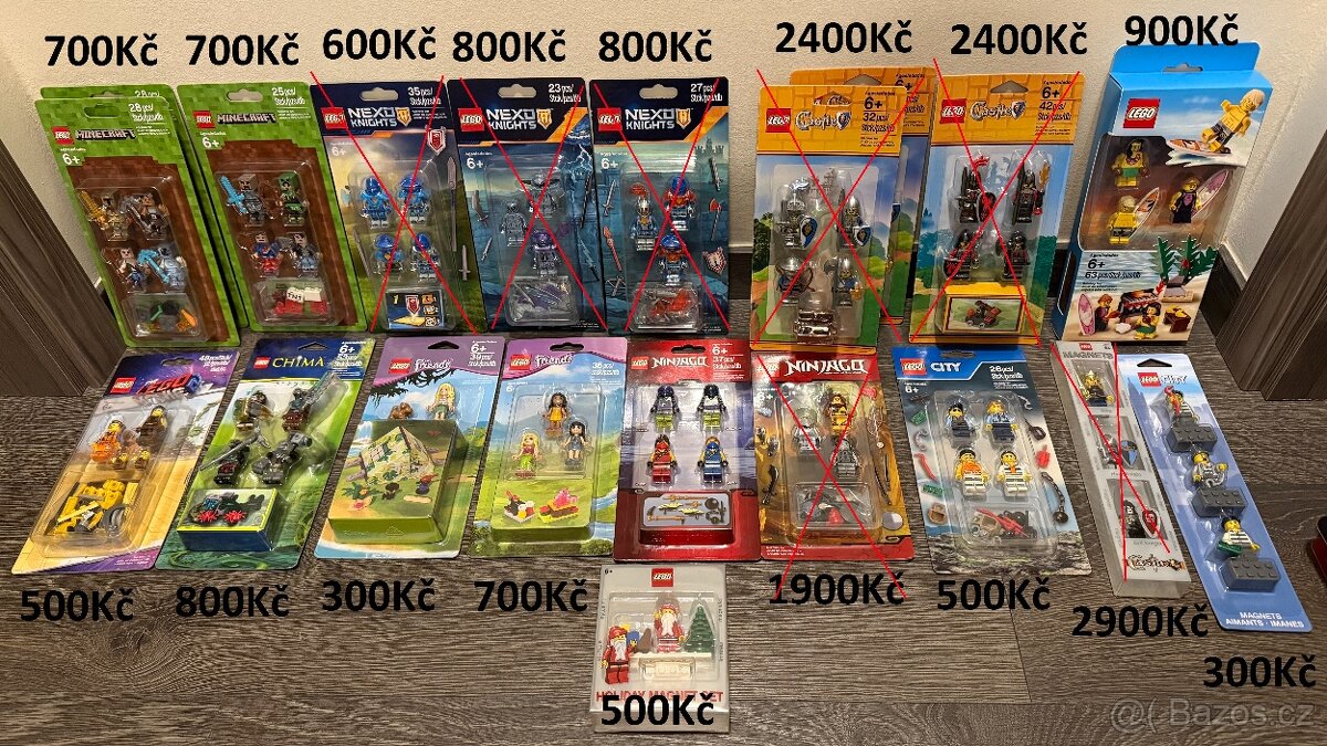 Prodám LEGO v blistrech/mix - 2
