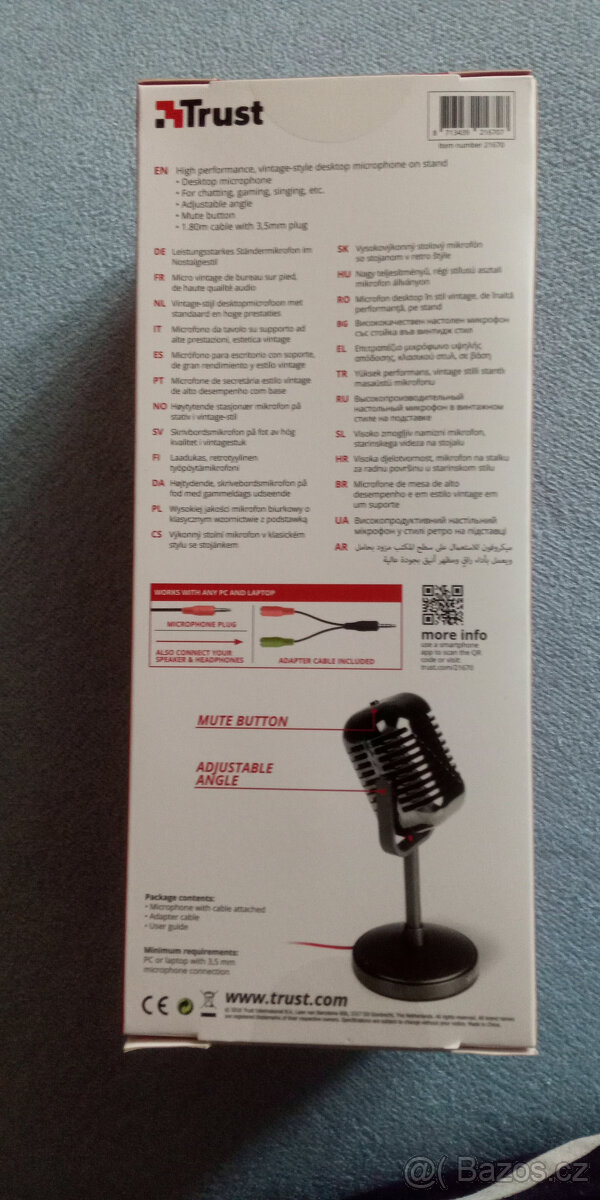 Mikrofon TRUST Elvii Vintage - 2