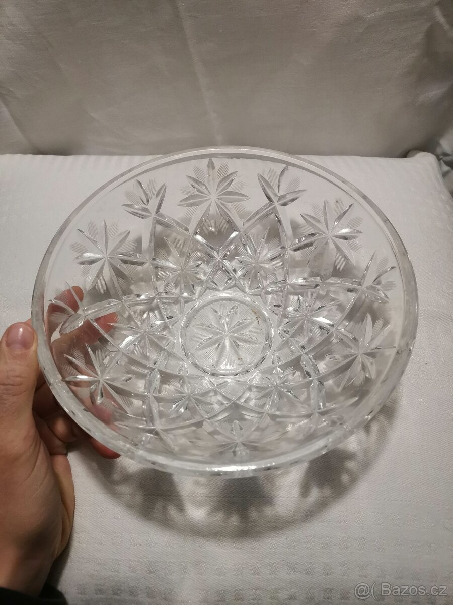 Mísa český olovnatý křišťál - 2