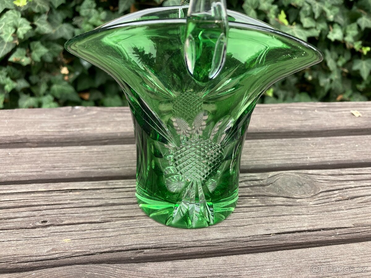 Skleněný košíček - 2