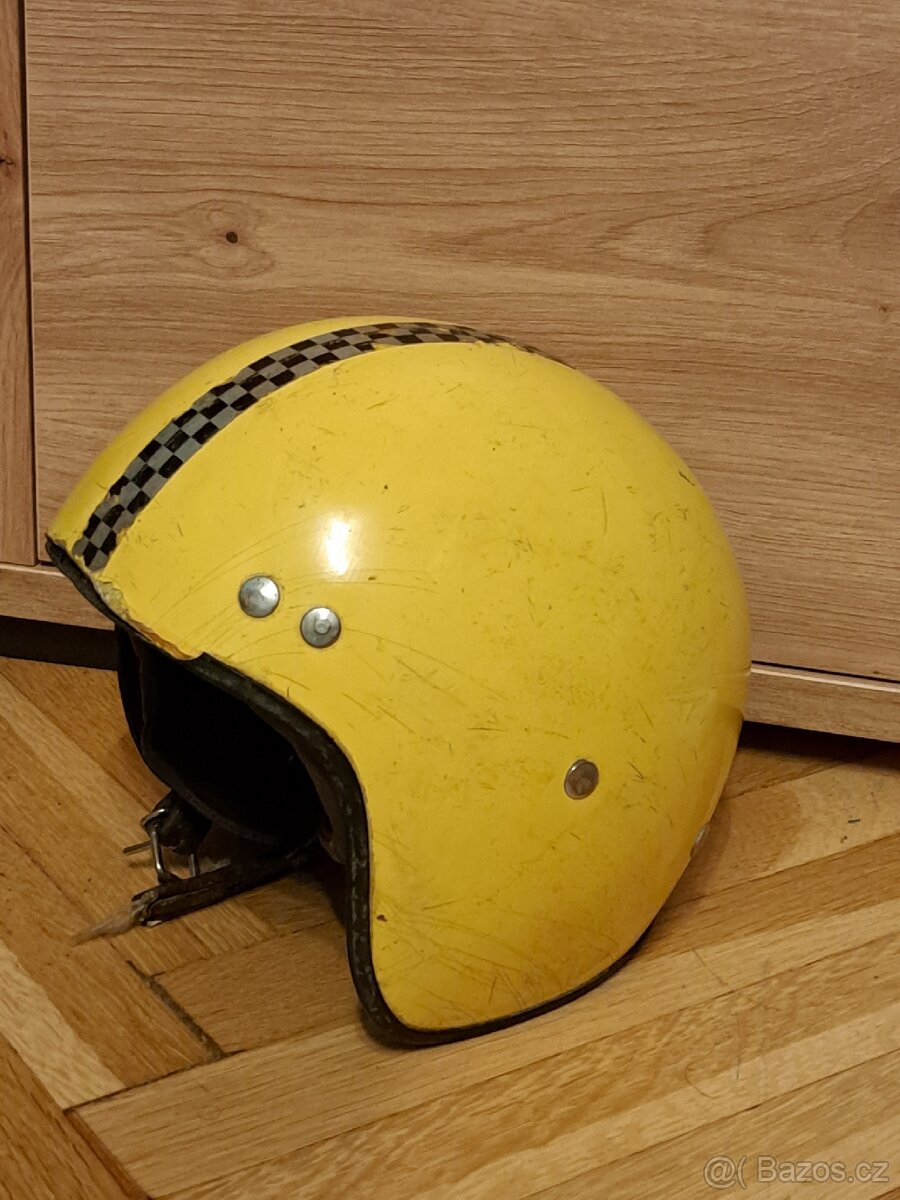 Přilba na veterána, retro přilba- CASSIDA JAS PARDUBICE- 57 - 2