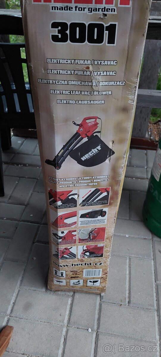 Vysavač listí HECHT 3001 - 2