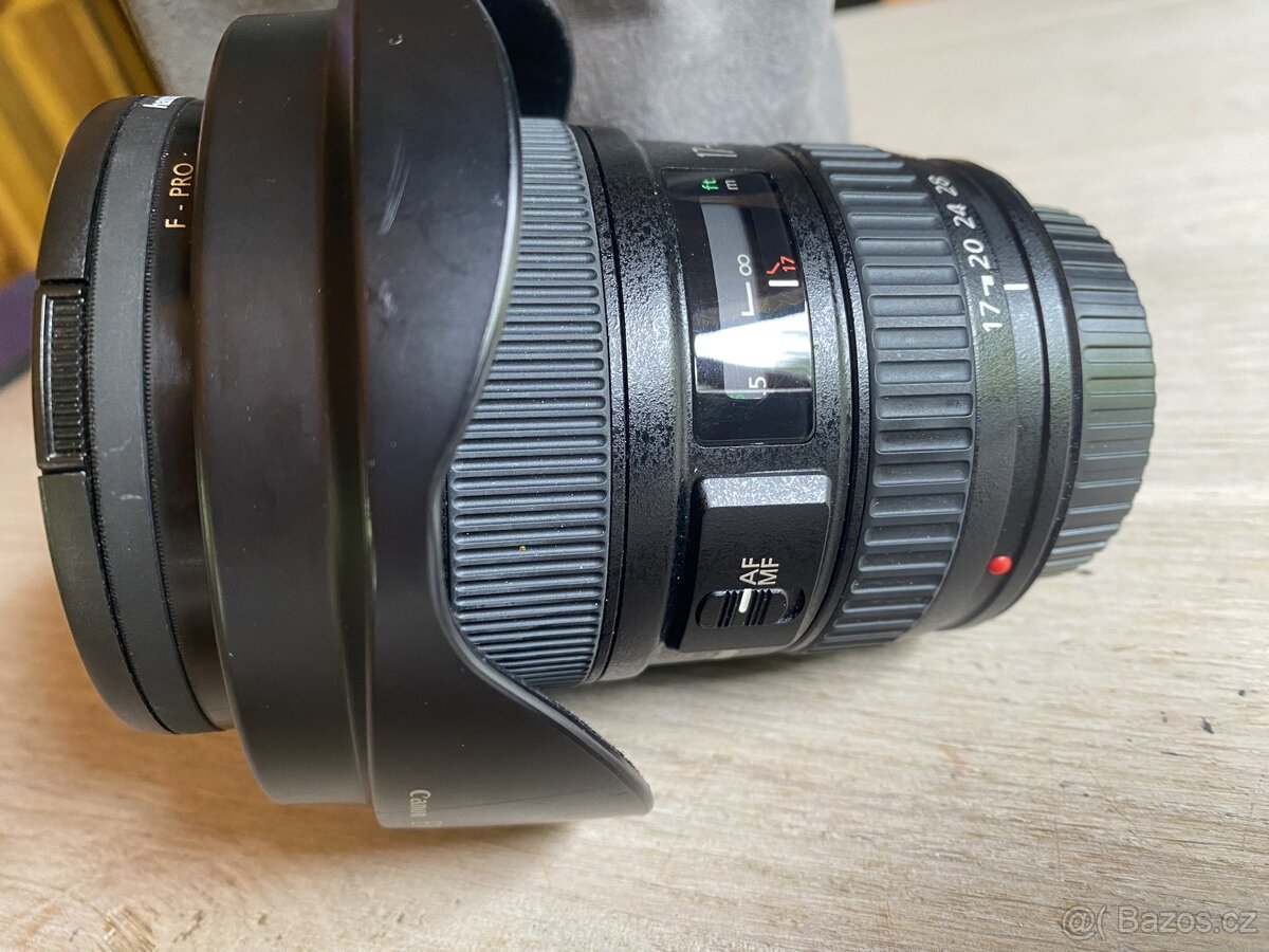 Objektiv canon 17-40 mm f/4L USM + fotoaparát canon eos 400d - 2