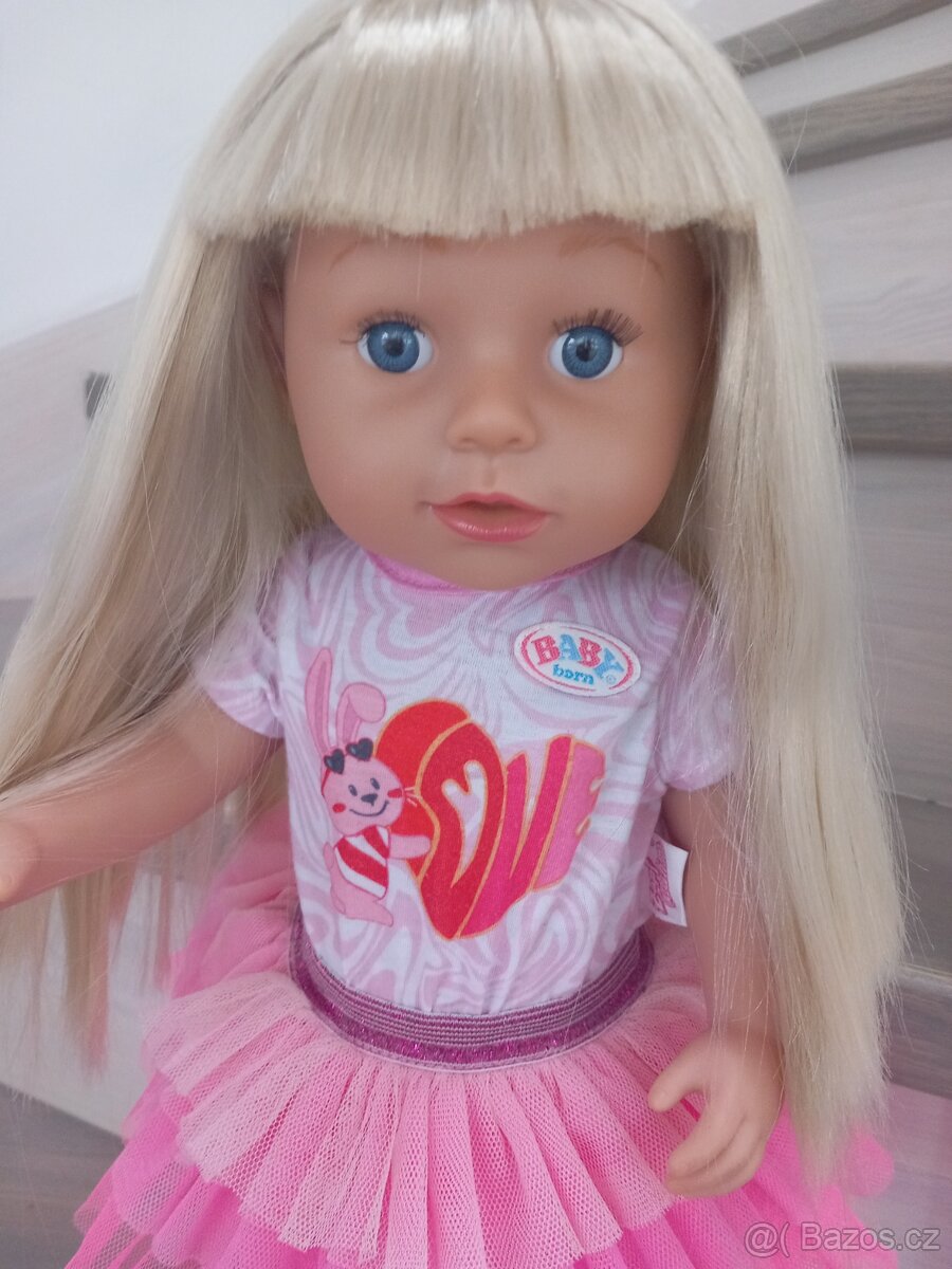 Panenka Baby born sestřička - 2
