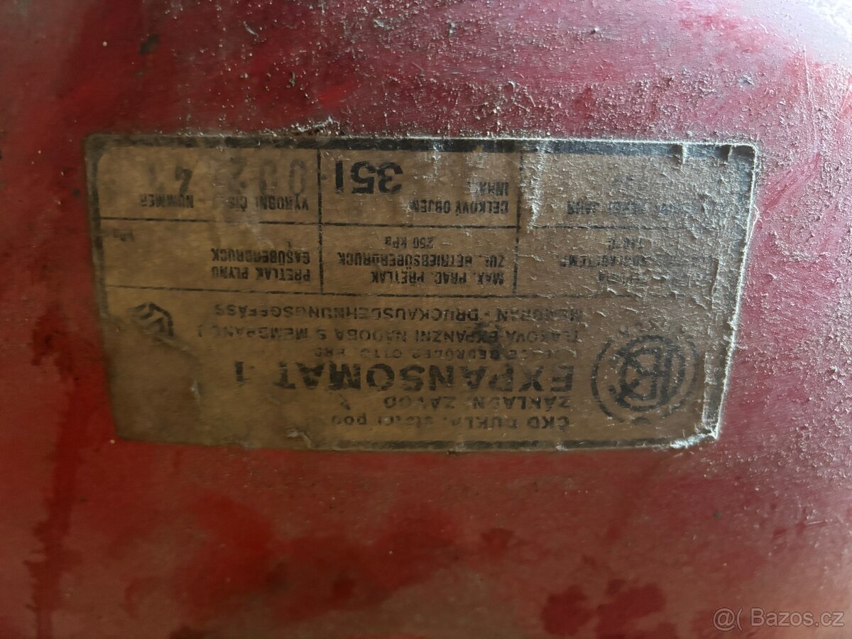 Expanzní nádrž 35l - 2