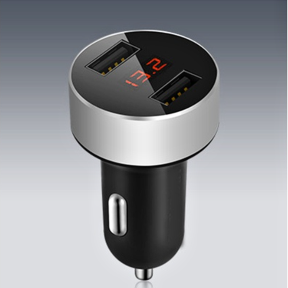 Autonabíječka 2x usb + display napětí baterie - 2