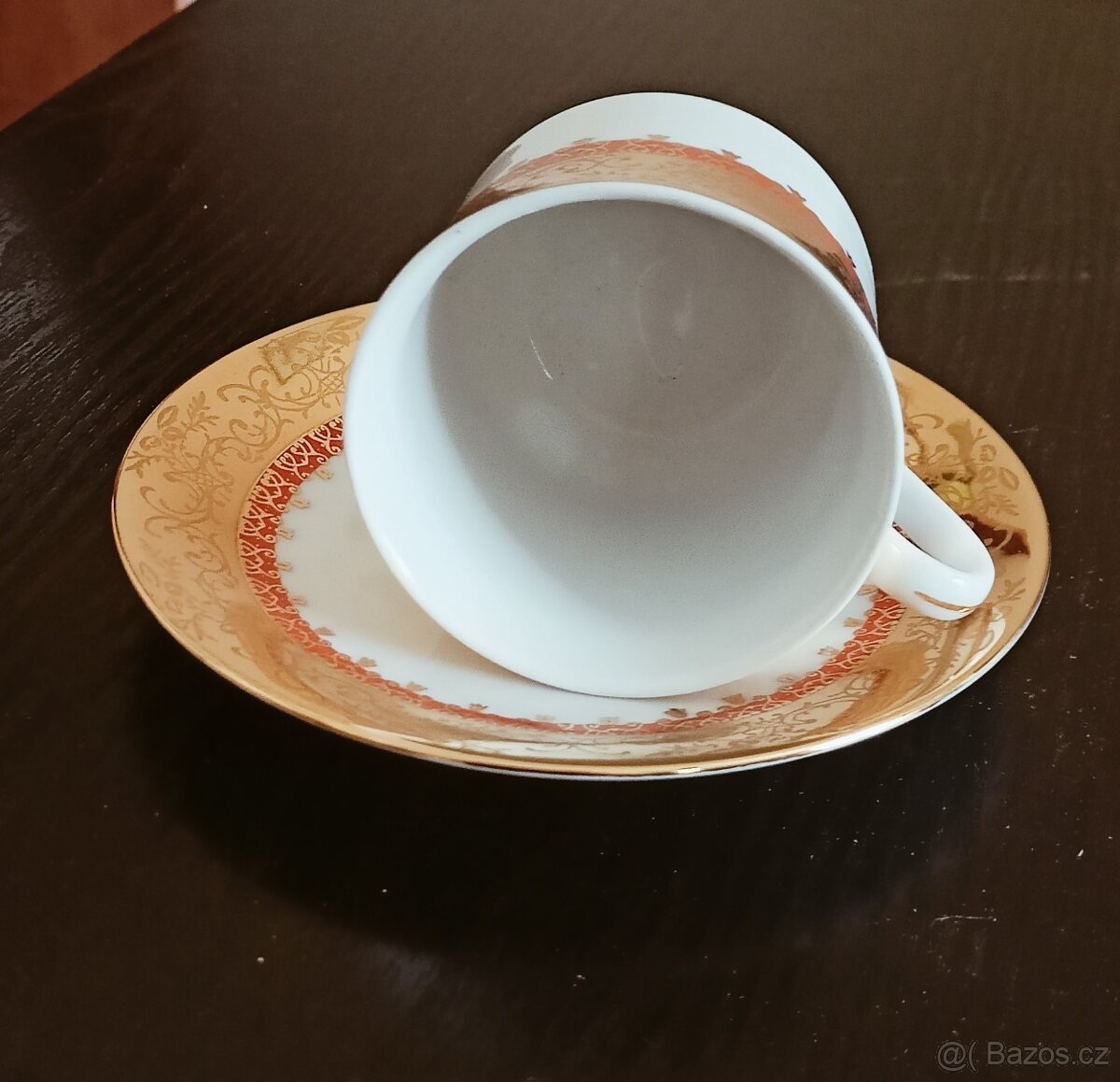 Retro čajový servis 6 + 6 kusů - 2