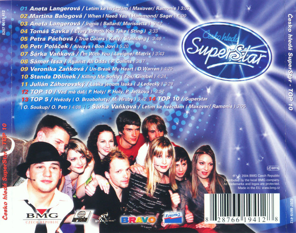 cd TOP 10 – Česko Hledá Superstar 2004 - 2